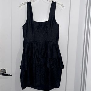 Little Black Layered Dress